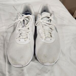 Men's White Nike Running Shoes